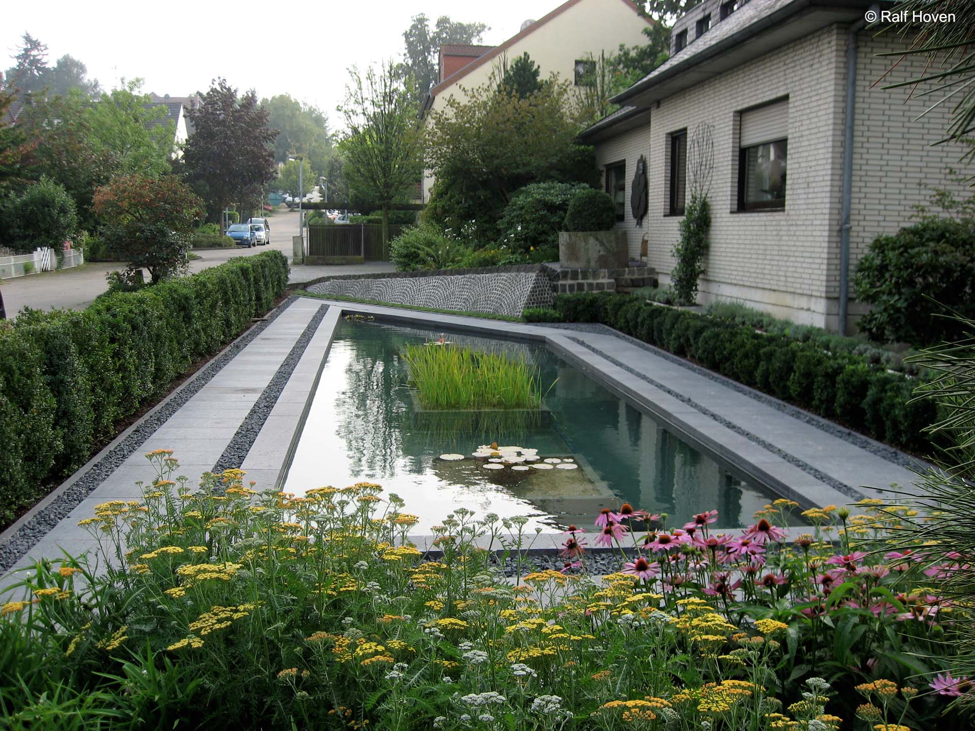 Gartengestaltung in Köln Wasserbecken